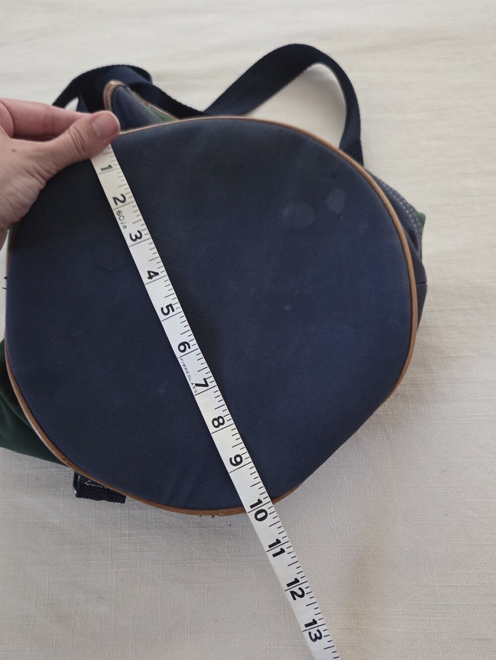 Vintage Colorblock Canvas Drawstring Backpack - Multicolor Tribal Pattern Gitano - Picture 5 of 9